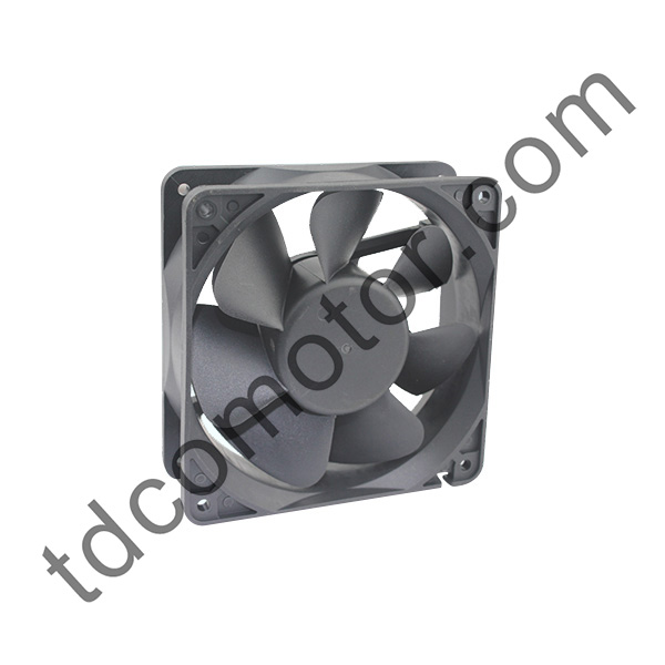 DC ašinis ventiliatorius 120x120x38 YZ-12038D rankovių guolio rutulinis guolis