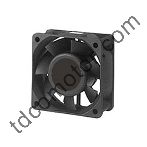 DC ašinis ventiliatorius 60x60x25 YZ-6025D rankovių guolio rutulinis guolis